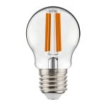 Noxion Lucent Lustre LED E27 Sferica Filamento Chiara 4.5W 470lm - 827 Bianco Molto Caldo | Dimmerabile - Sostitutiva 40W