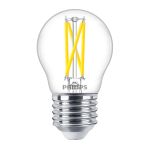Philips MASTER LED Lustre E27 Sferica Filamento Chiara 2.5W 340lm - 922-927 Dim To Warm | Miglior Resa Cromatica - Dimmerabile - Sostitutiva 25W