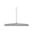 DFTP by Nordlux Artist 40 Luce Pendente Metallo Grigio 25W 2300lm - 930 Luce Calda -  | Miglior Resa Cromatica - Dimmerabile