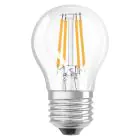 Ledvance Classic LED E27 Pera Filamento Chiara 4.2W 470lm - 927 Bianco Molto Caldo | Miglior resa cromatica - Dimmerabile - Sostitua 40W