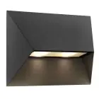Nordlux Pontio Luce Da Parete Aluminium Nero | IP54 - Adatto per 2x GU10